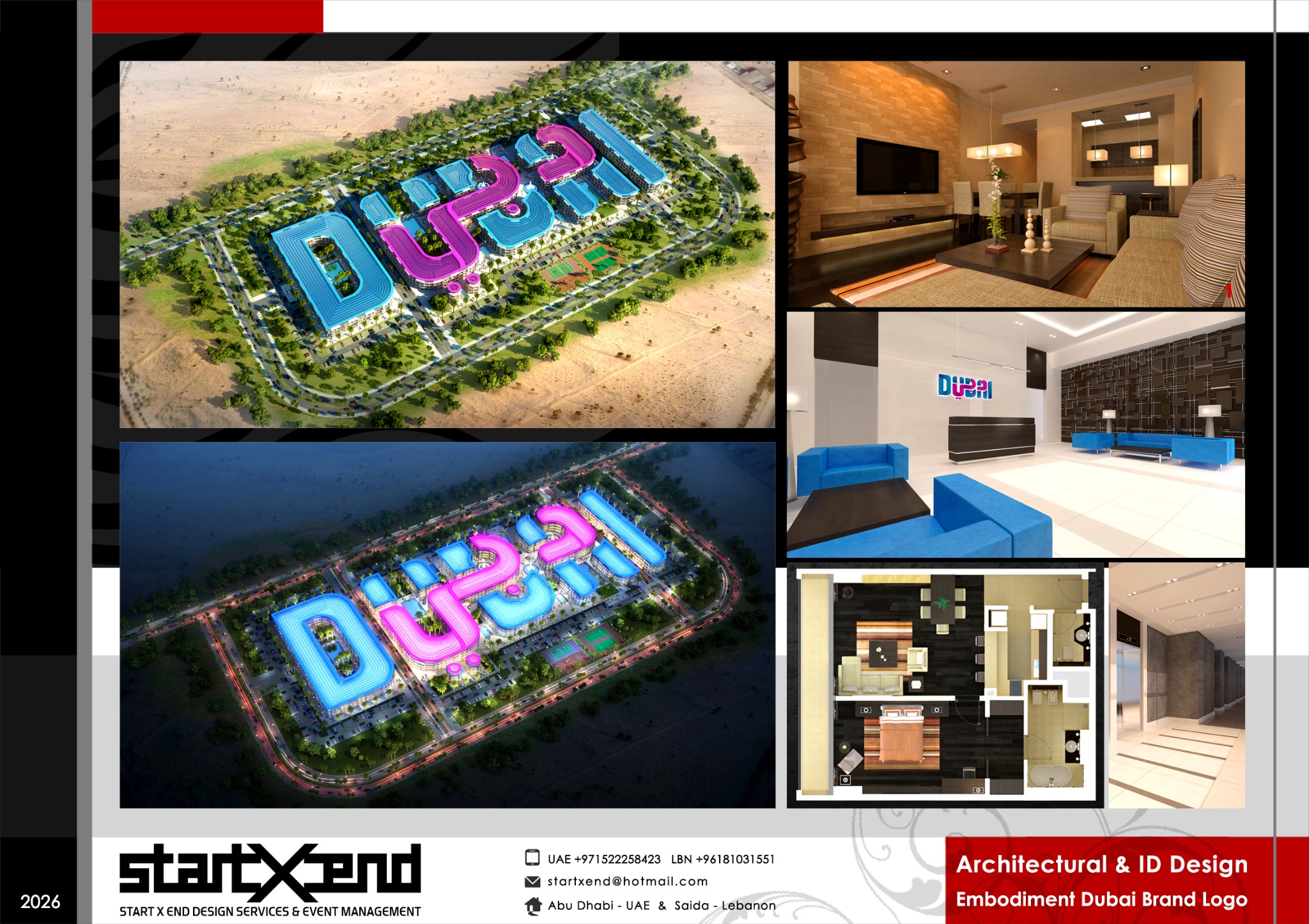 Embodiment Dubai Brand Logo project