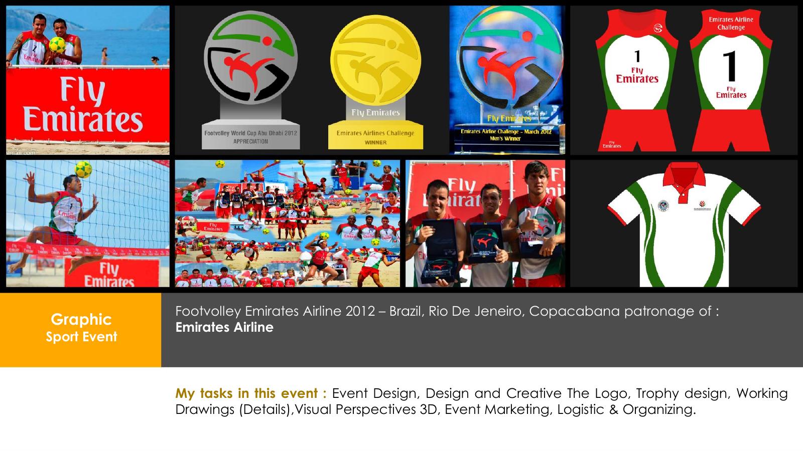 Emirates Airline Footvolley branding